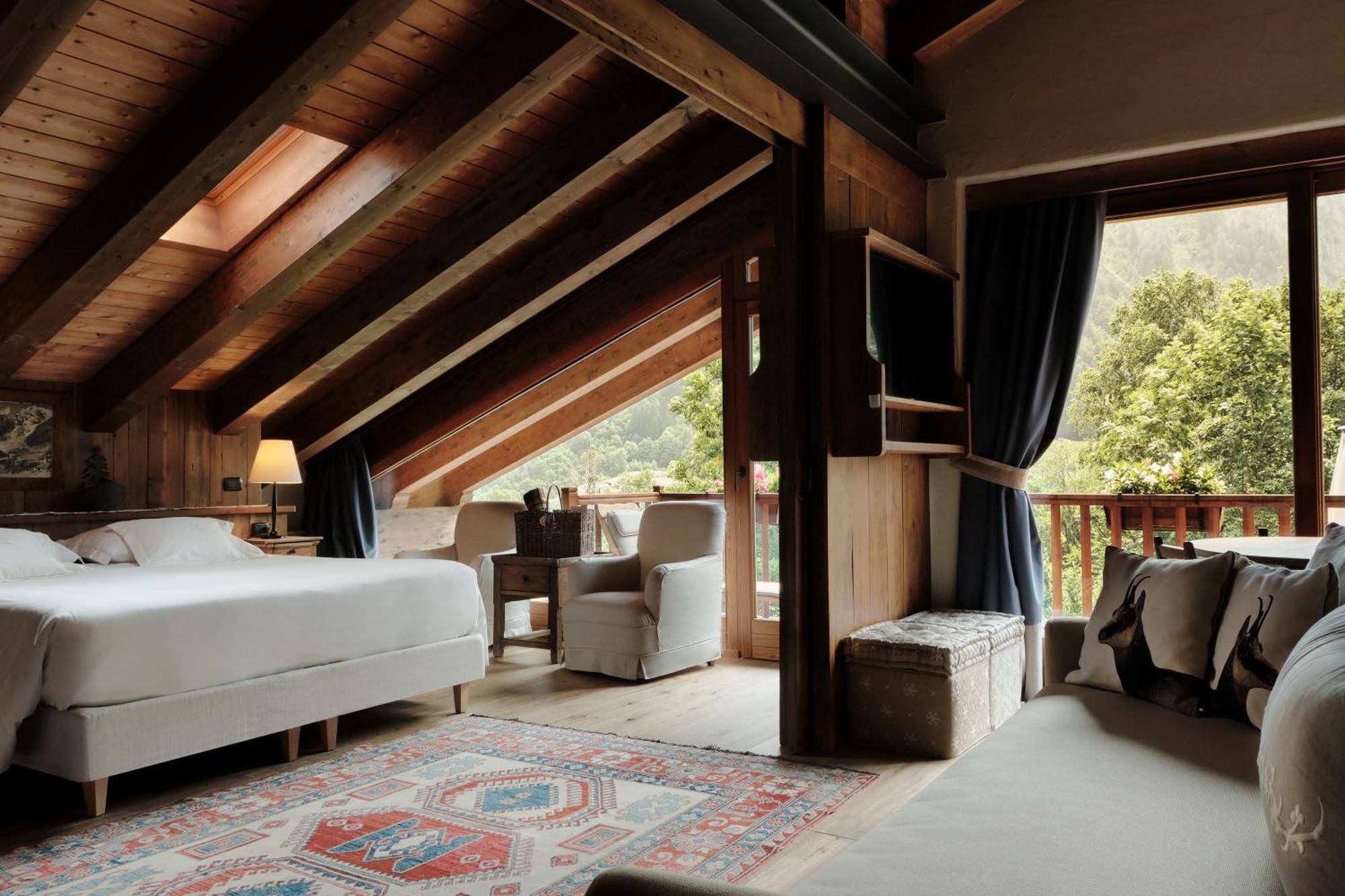 Auberge De La Maison Courmayeur Bagian luar foto
